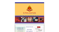 Desktop Screenshot of evaminstitute.org